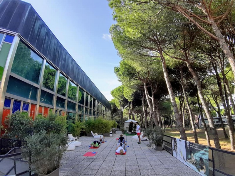 Ginnastica respiratoria Terme di Cervia