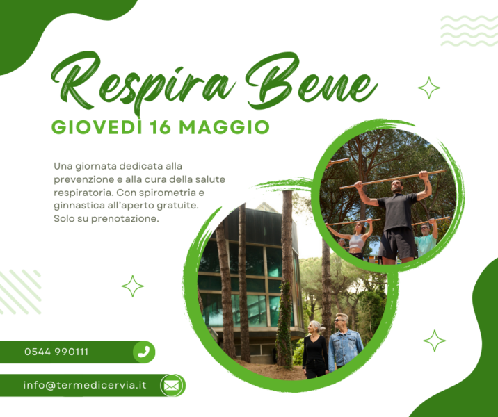 Giornata salute respiratoria alle terme